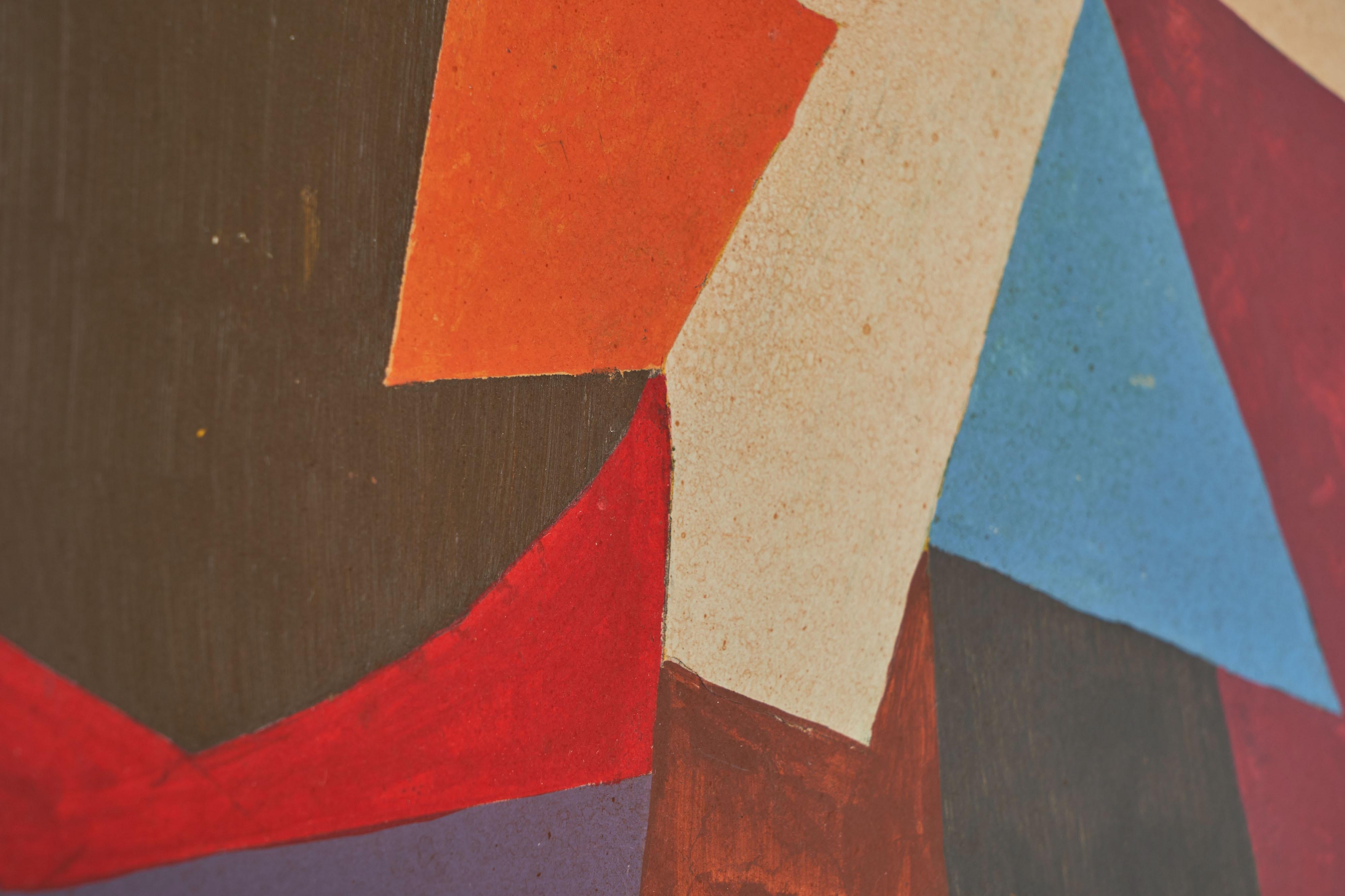 Joaquim Tenreiro abstract modern painting Brazil 1972 1
