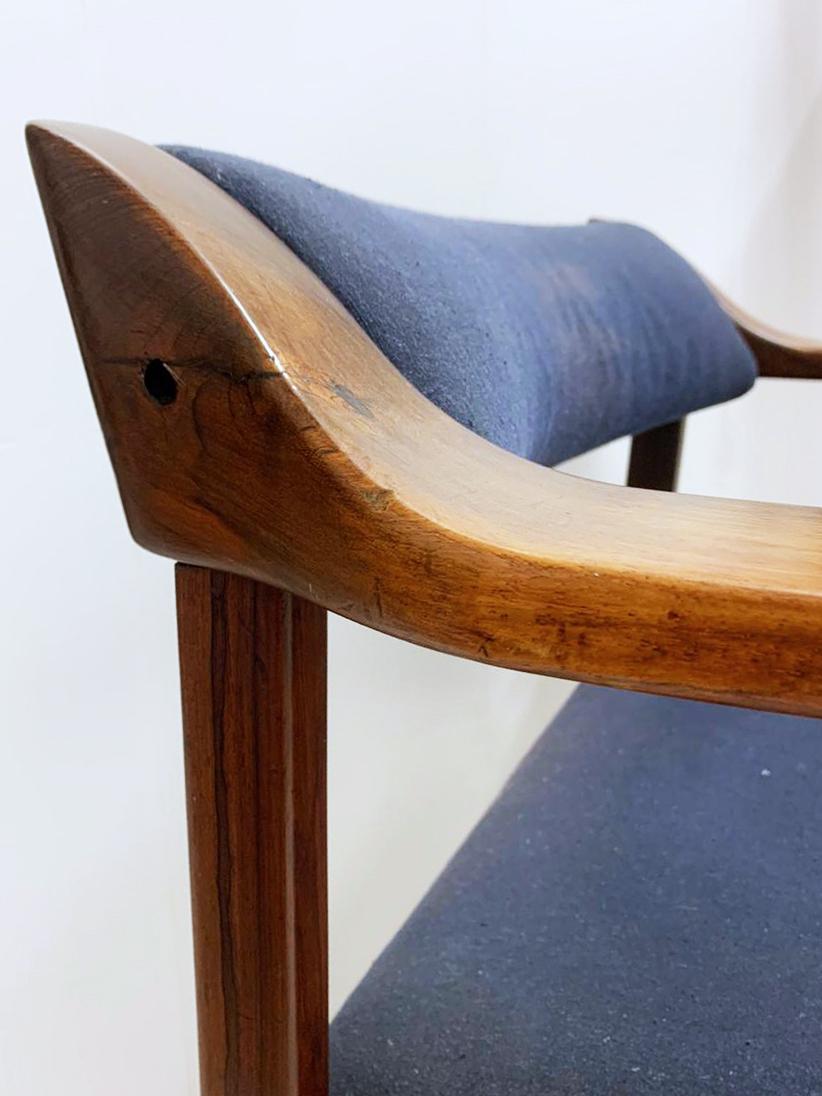 Mid-Century Modern Joaquim Tenreiro Attributed Lounge Chair For Sale