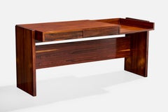 Joaquim Tenreiro, Desk, Rosewood, Brazil, 1960s