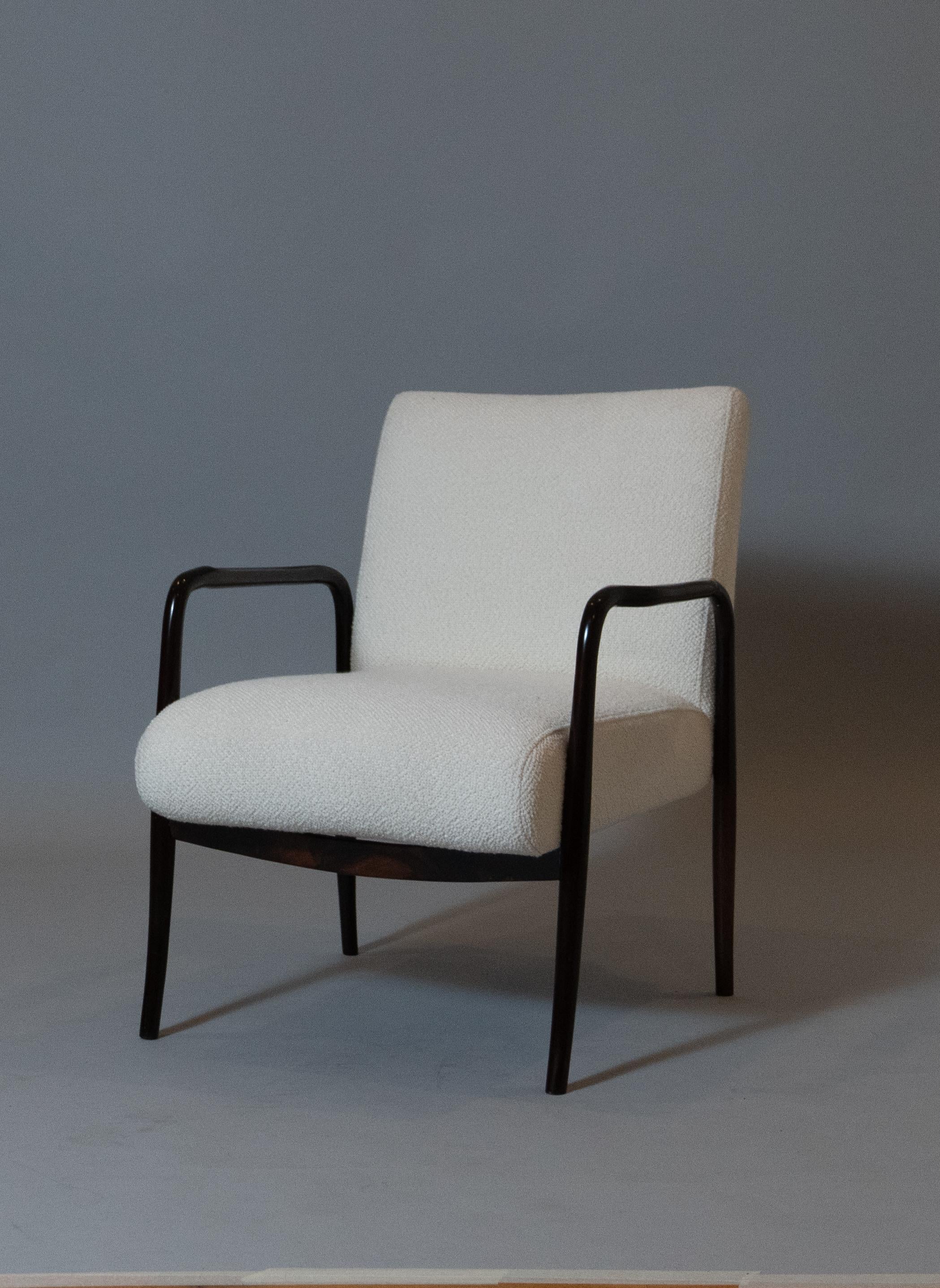 Joaquim Tenreiro : Exceptionnelle paire de fauteuils en jacaranda, Brésil, années 1940 en vente 2