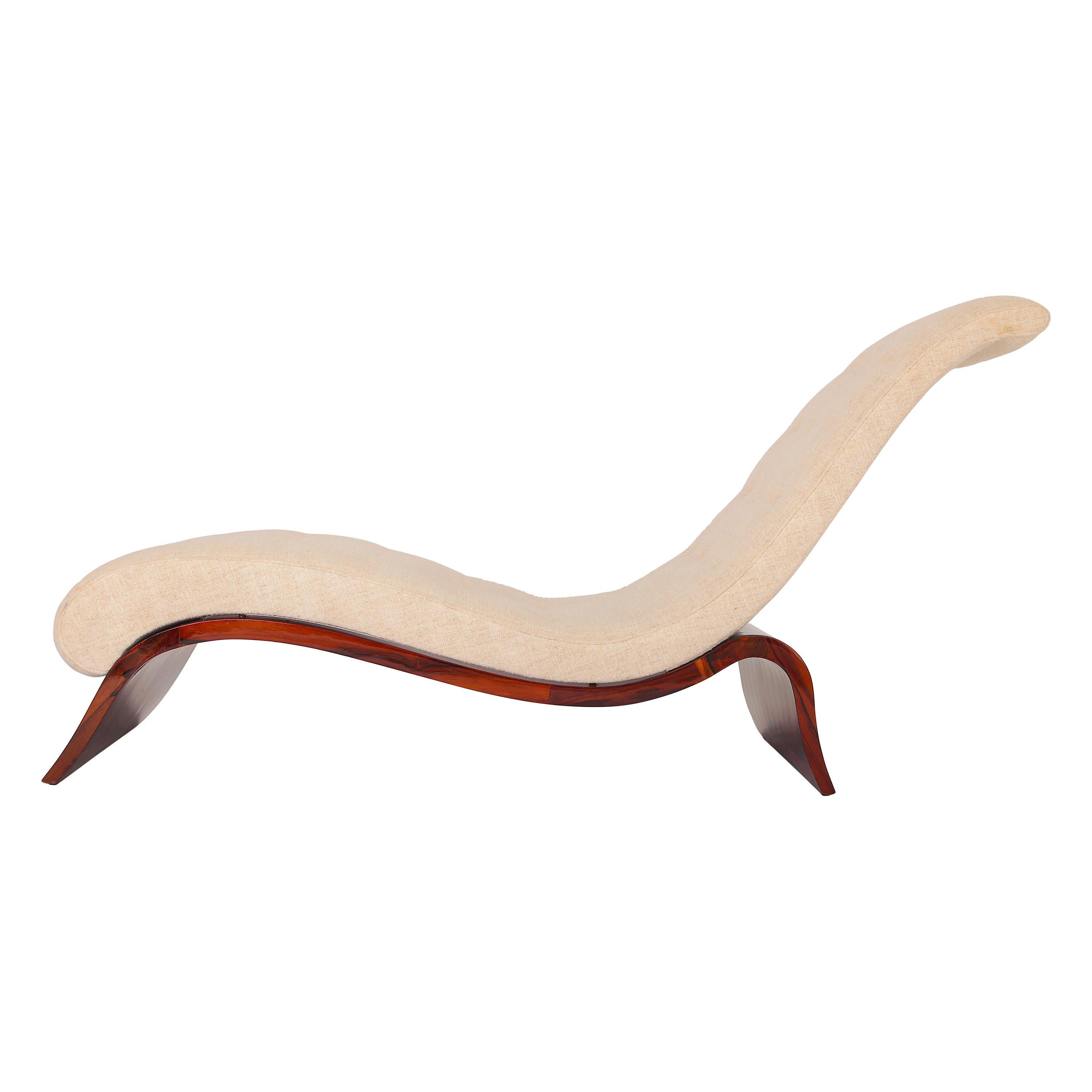 Joaquim Tenreiro Jacaranda Long Chair, Brazil, 1950s For Sale