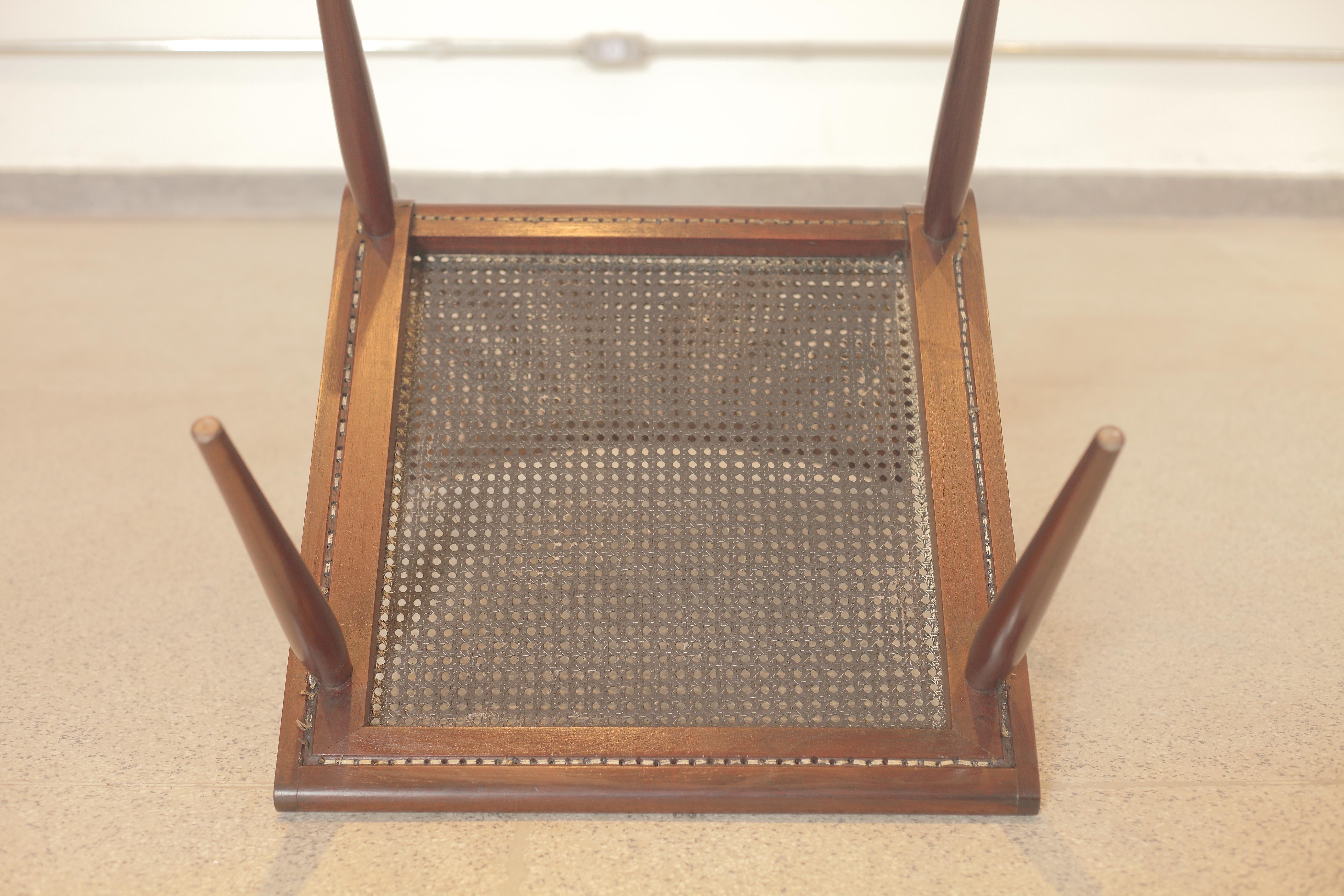 Joaquim Tenreiro Low Chair, Circa 1950 In Good Condition In São Paulo, SP