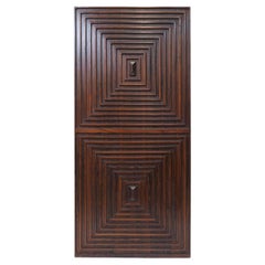 Rosewood Wall-mounted Sculptures