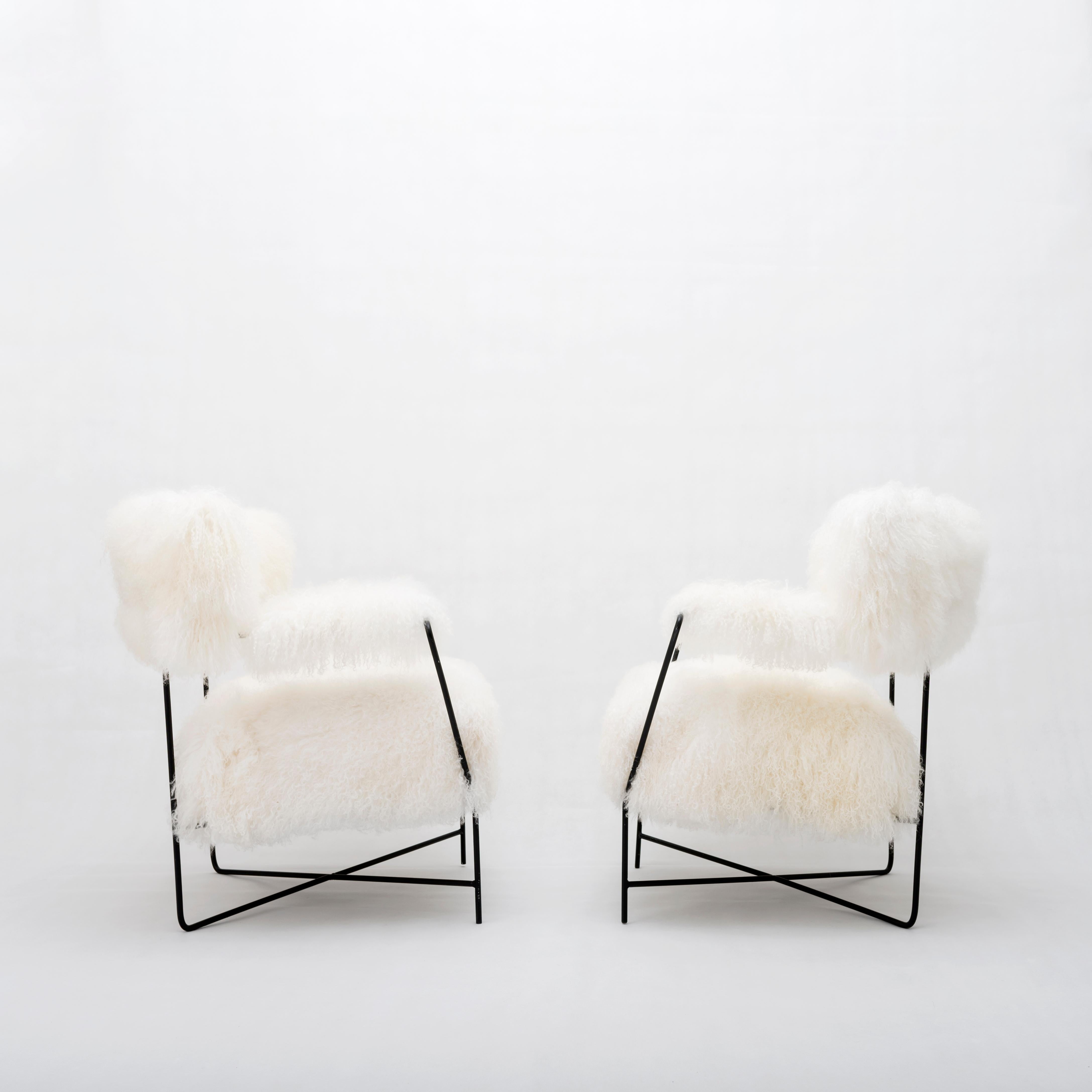 Brazilian Joaquim Tenreiro, Pair of Armchairs - Brazil, 1950s