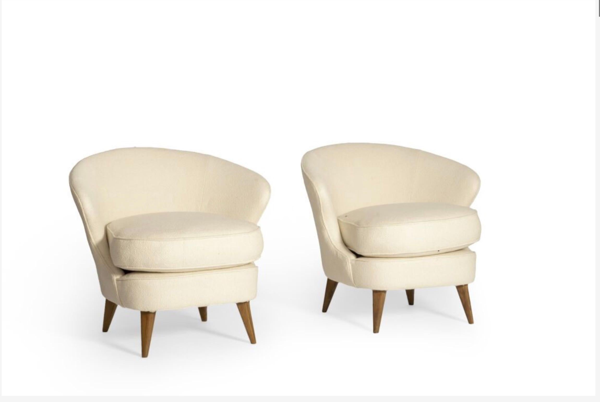Joaquim Tenreiro (1906-1992)
Paire de fauteuils 