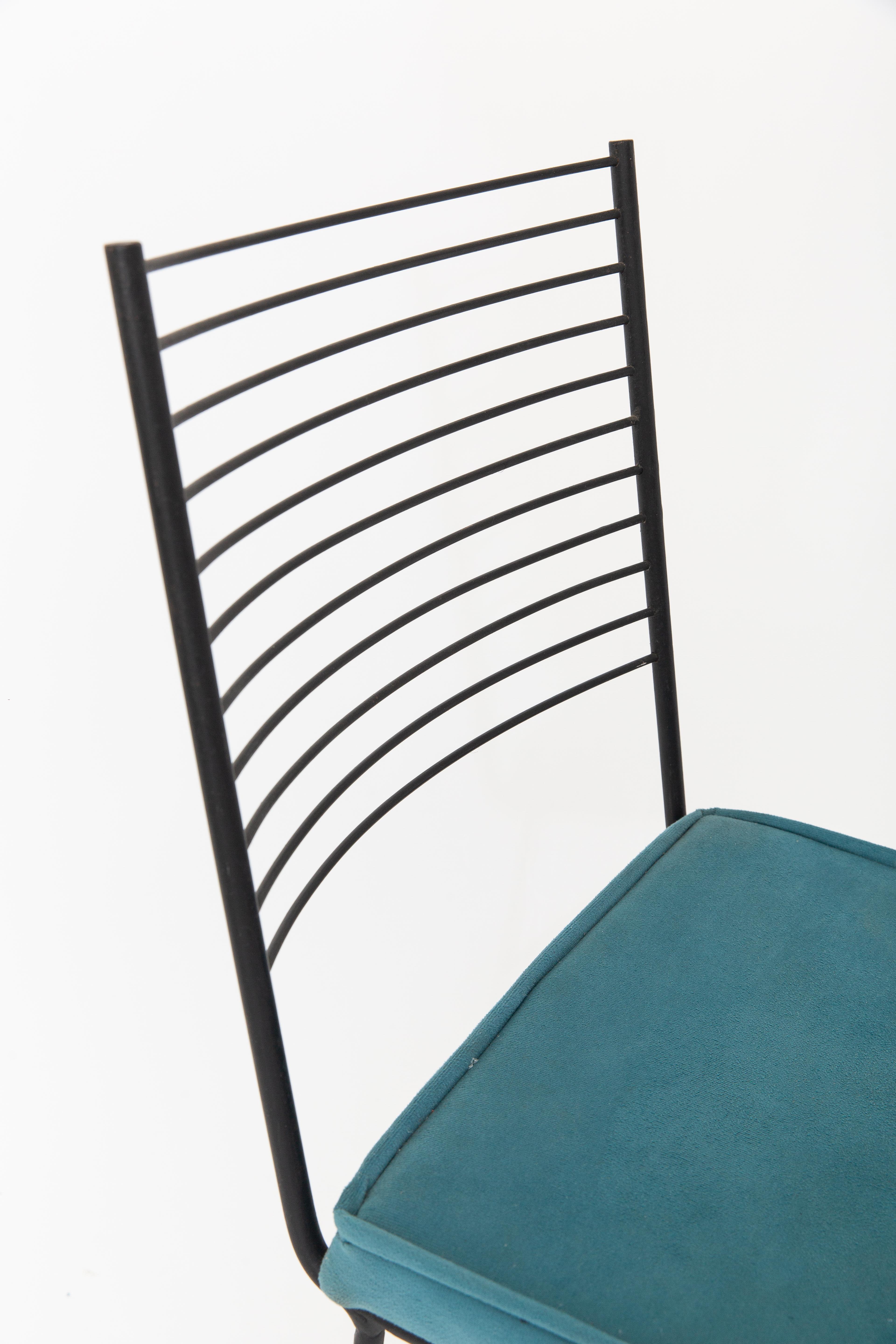 Mid-Century Modern Joaquim Tenreiro Pair of Dining Chairs For Sale