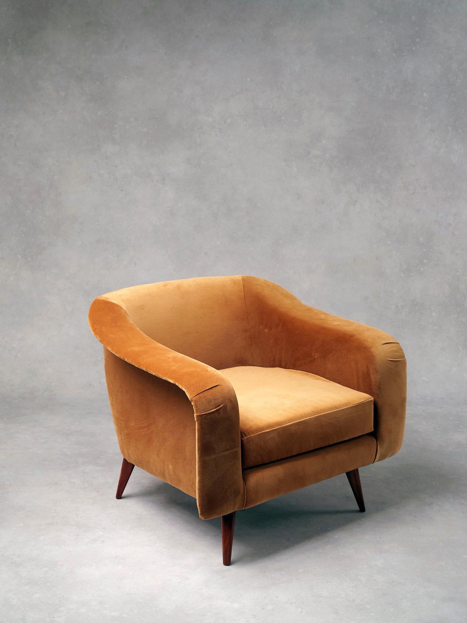 Joaquim Tenreiro Pareja de Sillones Vintage 