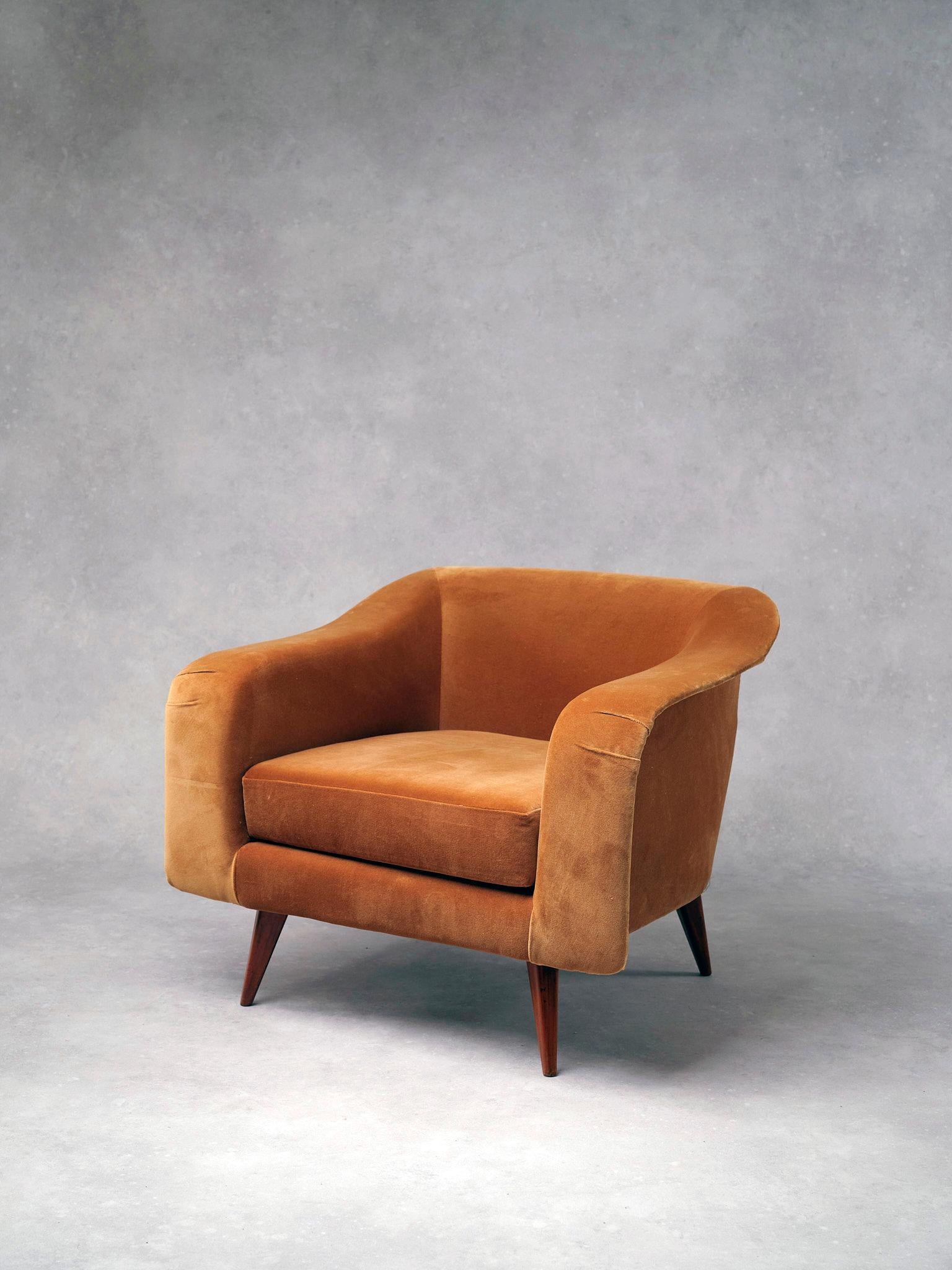 Joaquim Tenreiro Pareja de Sillones Vintage 