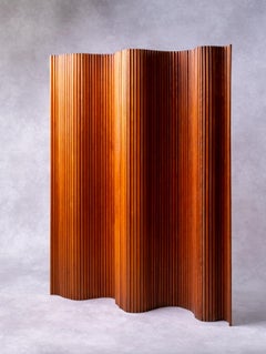 Joaquim Tenreiro Rare paravent ou séparateur de pièce Brésil années 1960