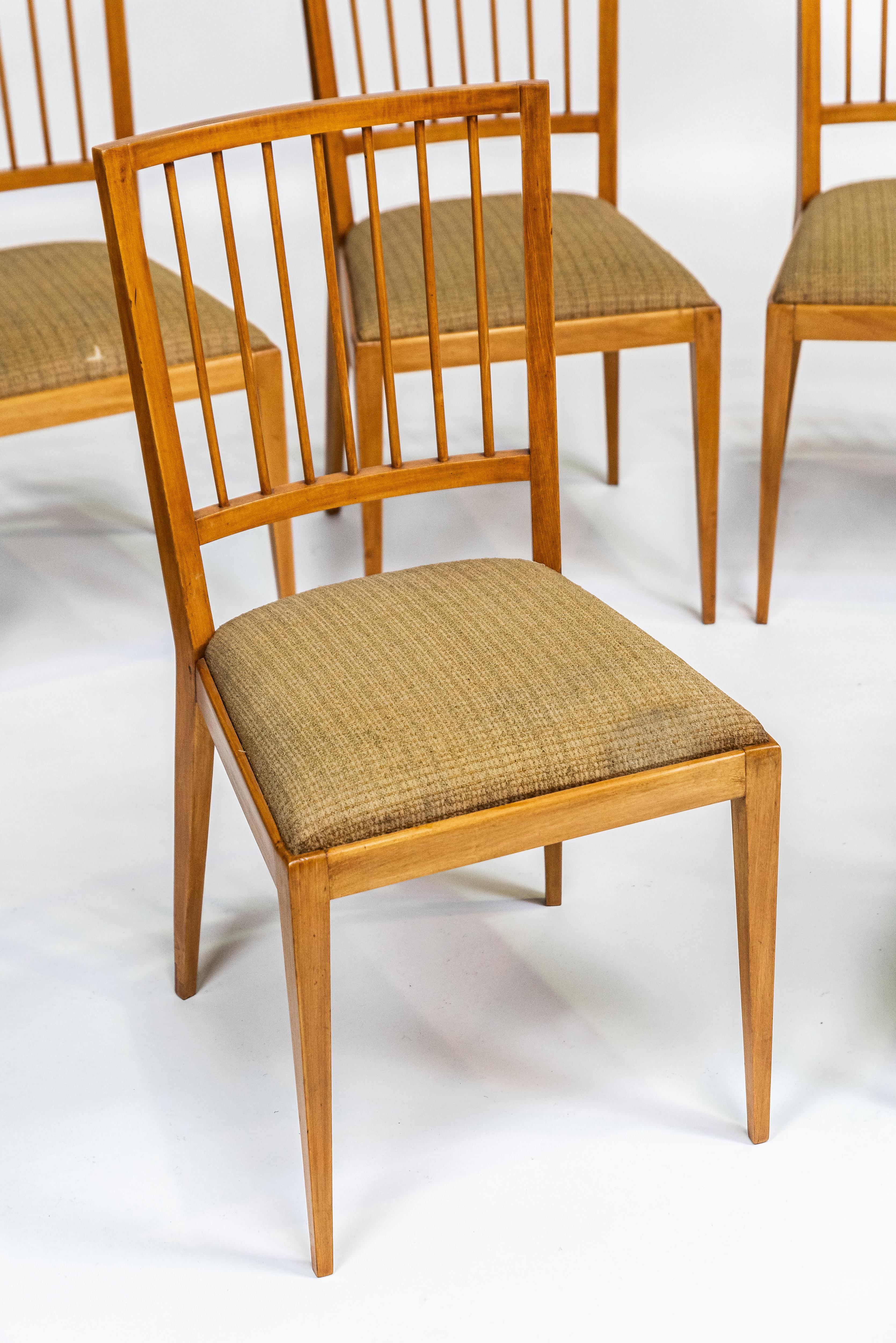 Joaquim Tenreiro, Set 6 Chairs, 1950 4
