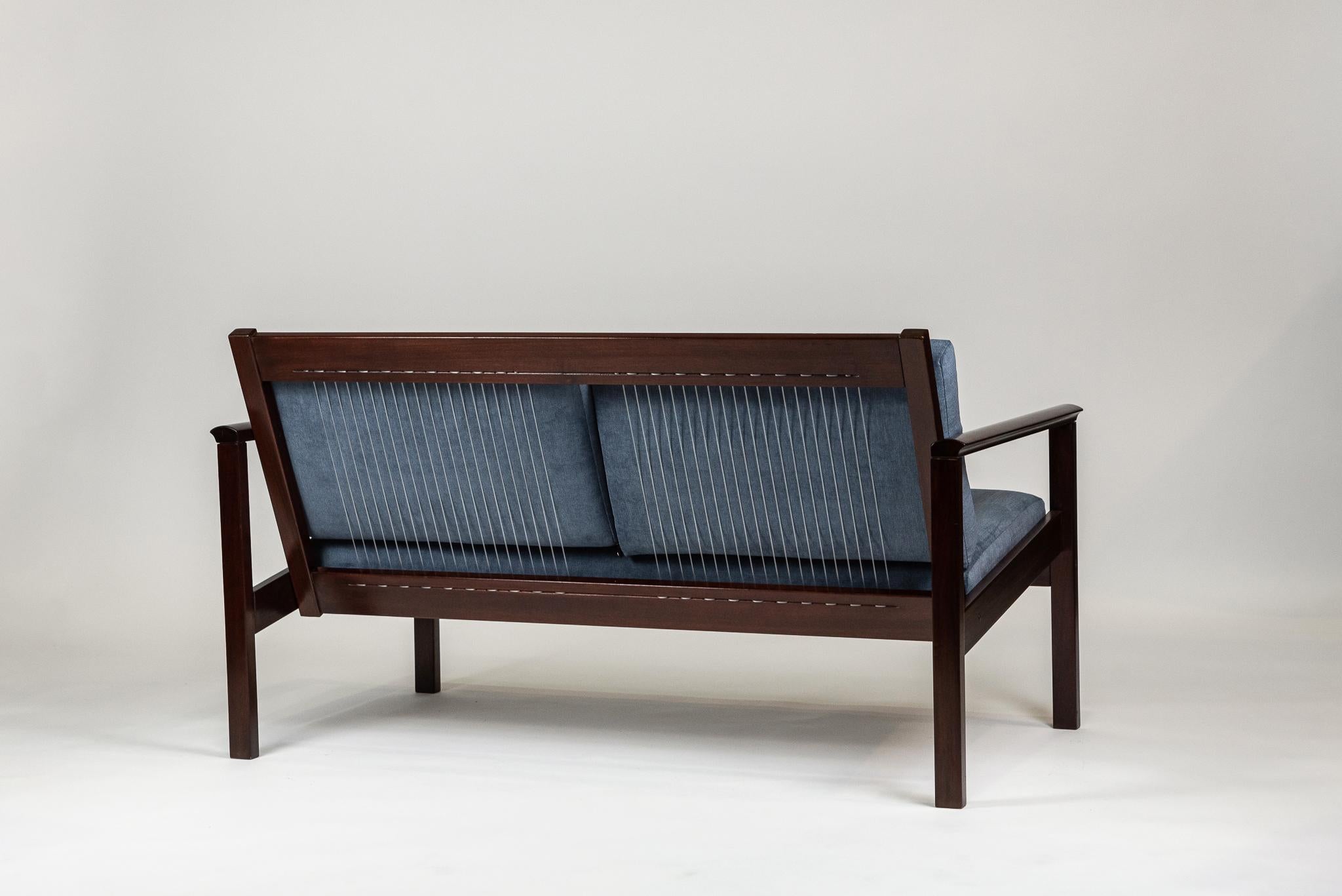 Michel Arnoult, Sofa, 1960s, Unique Piece For Sale 3