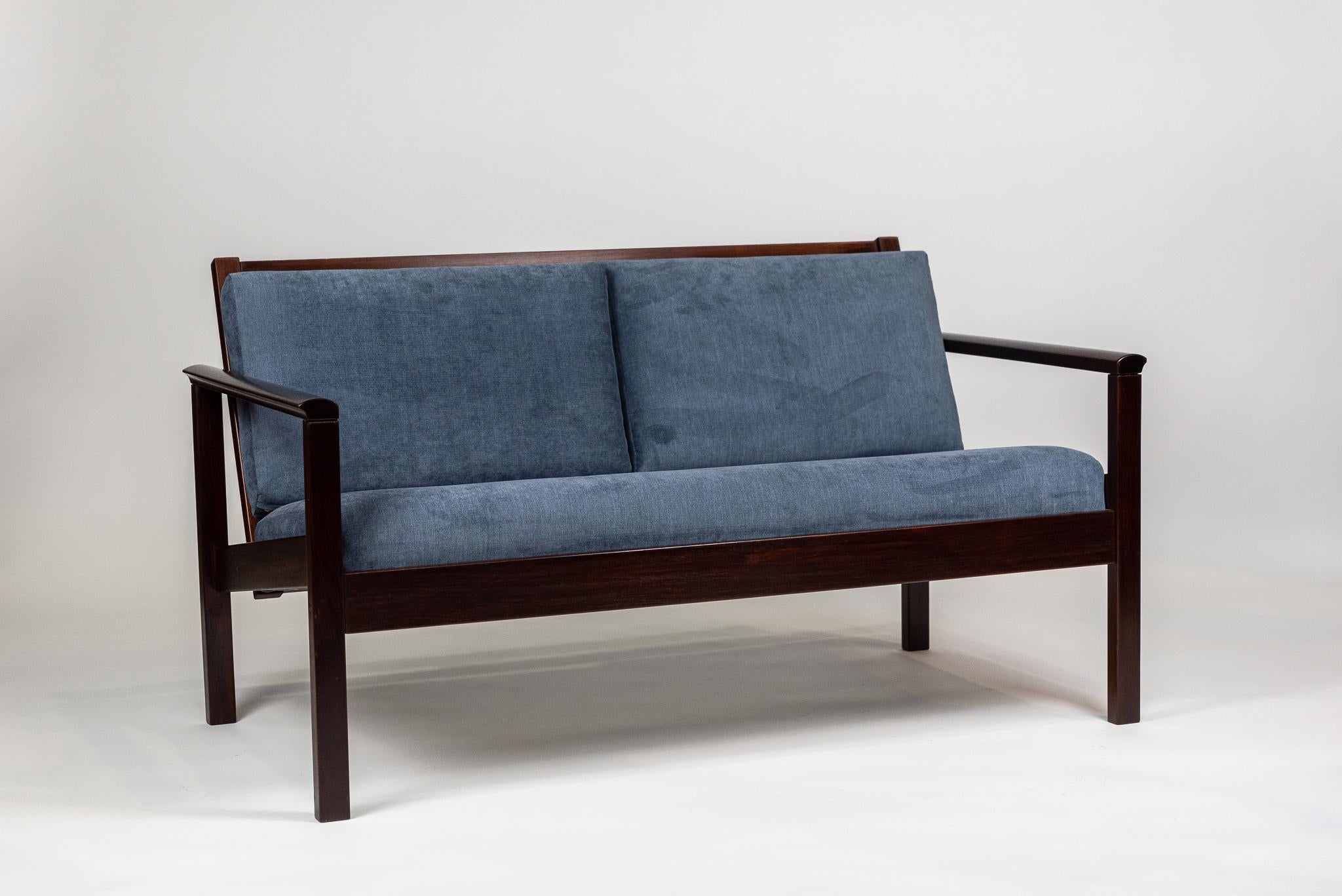 Michel Arnoult, Sofa, 1960s, Unique Piece In Excellent Condition For Sale In PARIS, FR