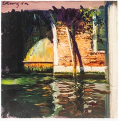 Canal Venezia, sérigraphie signée, édition 58/75