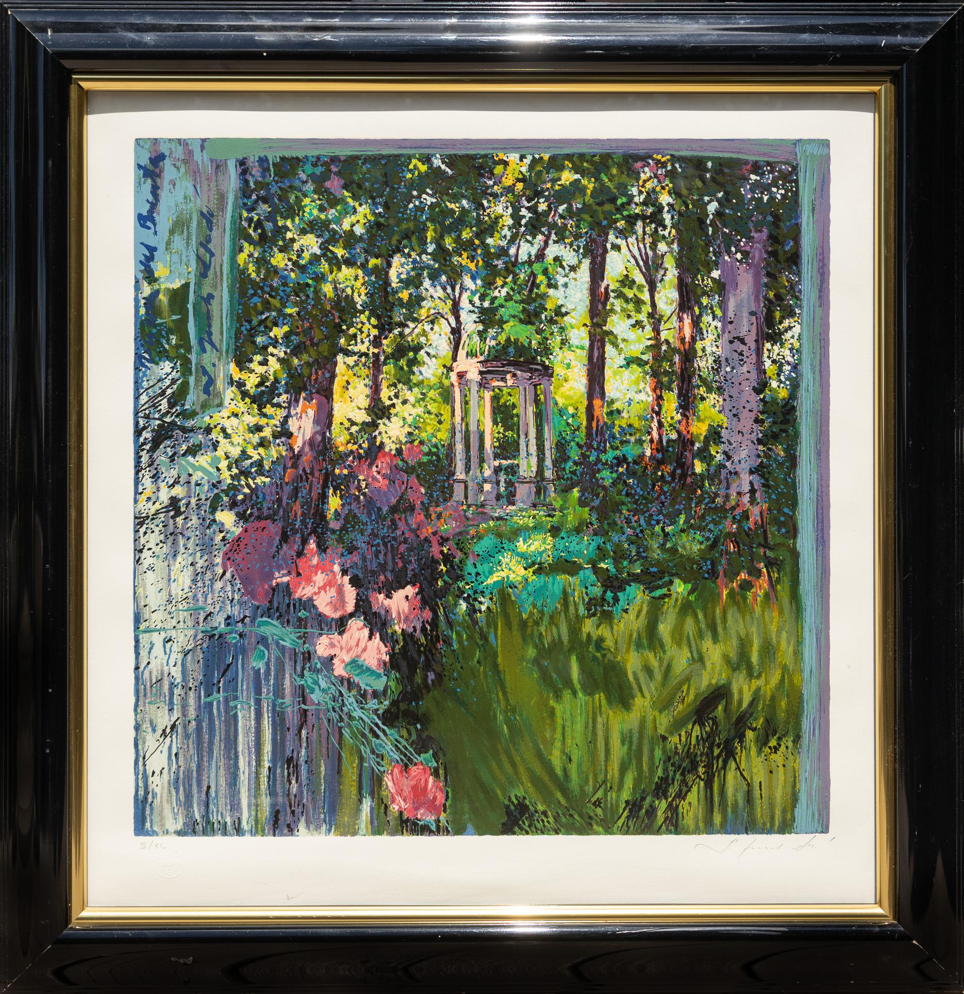 Jadín State Park, Signed Serigraph, Edition 3/90 - Print by Joaquim Torrents Lladó