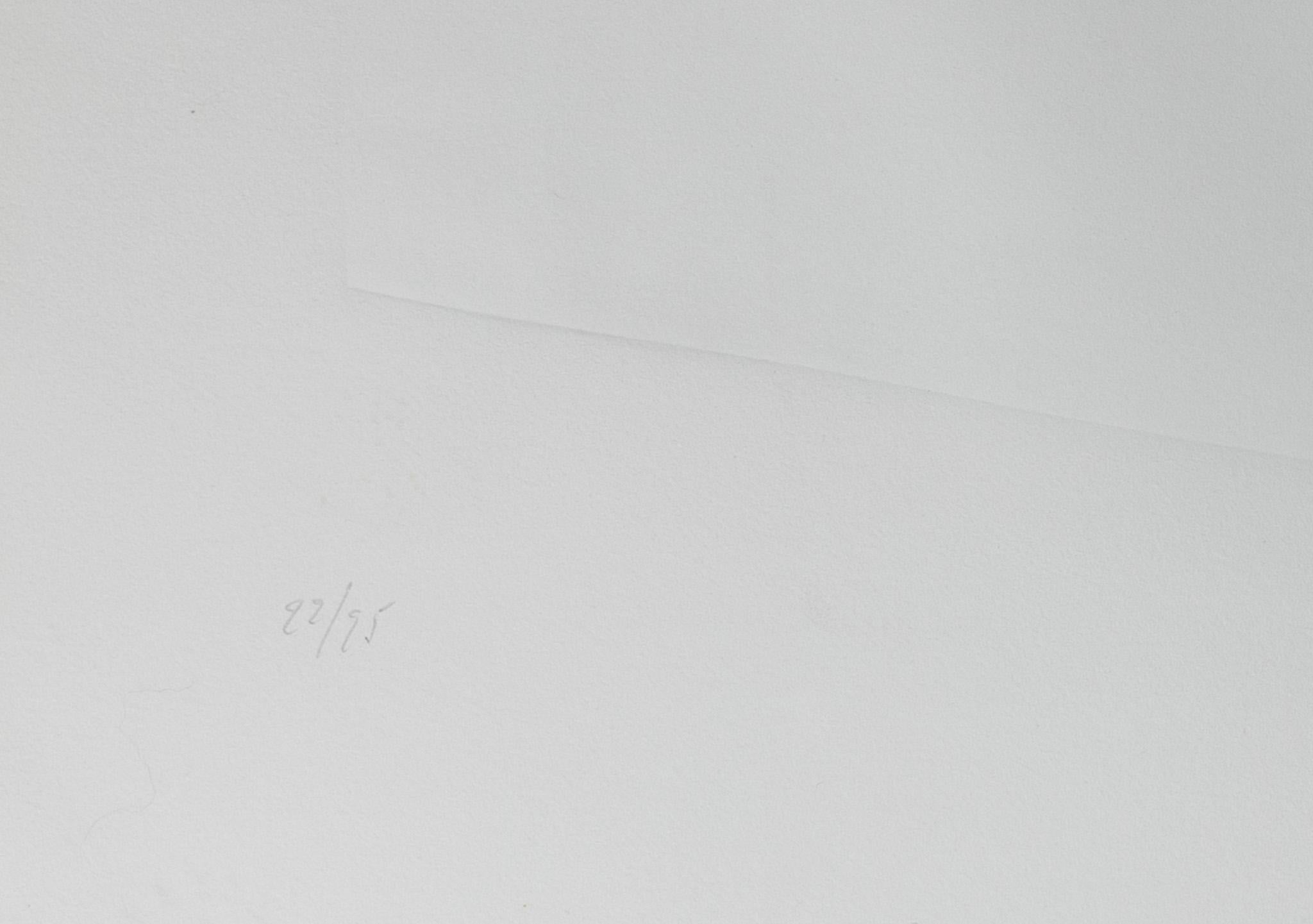 Self-Portrait, litografia firmata, edizione 22/95 - Print di Joaquim Torrents Lladó