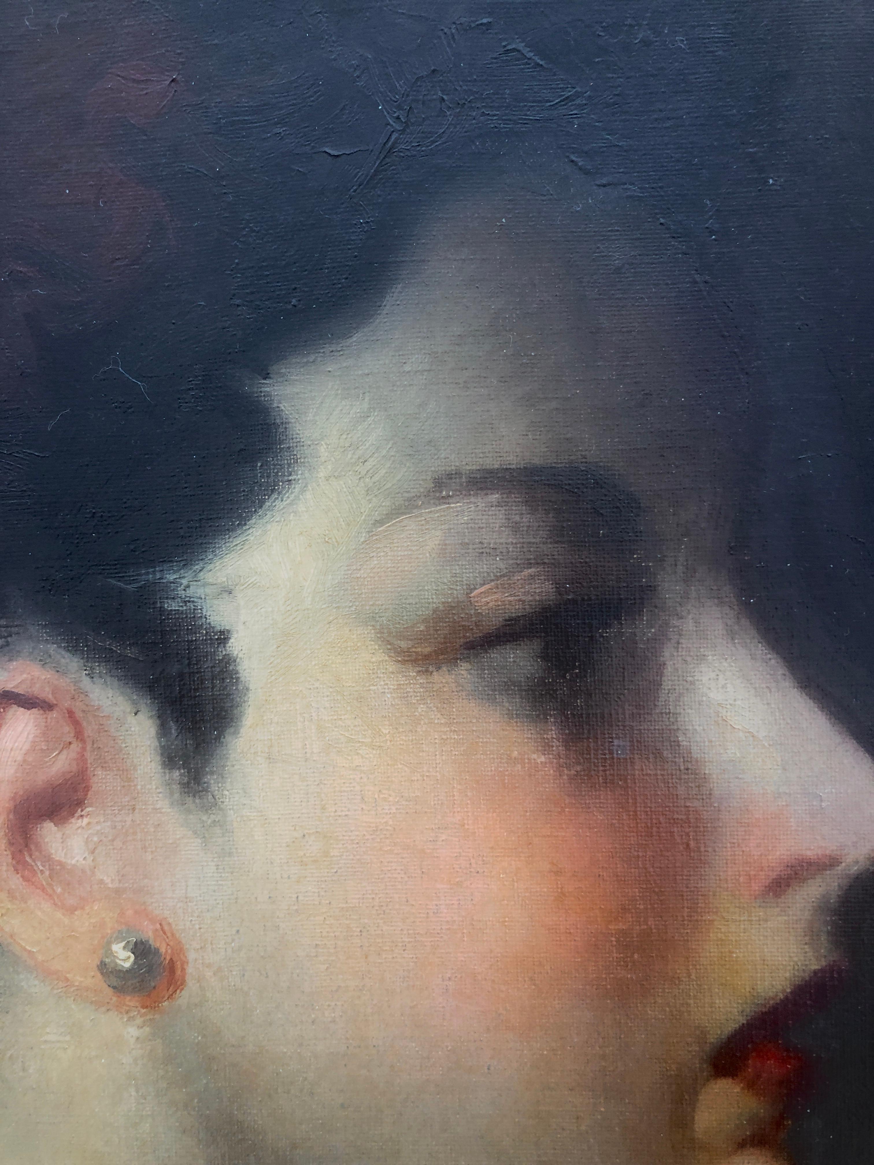 Joaquin A.Profiles Garcia (1905-1985) - Femme de profil - Huile sur toile

Dimensions de l'huile 55x46 cm.

Sans cadre.
