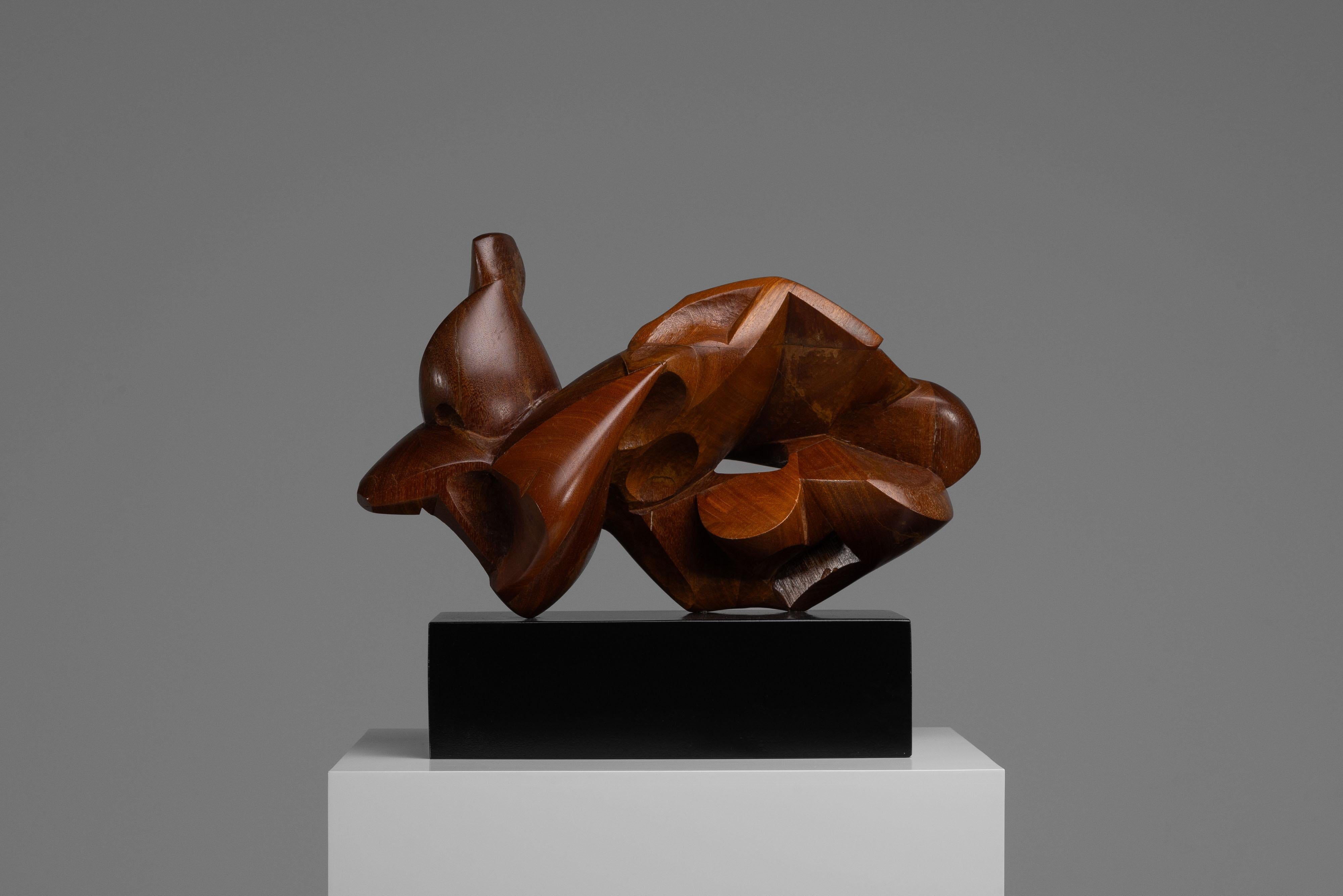 Joaquin Garcia Donaire abstract modern sculpture Spain 1960 For Sale 3
