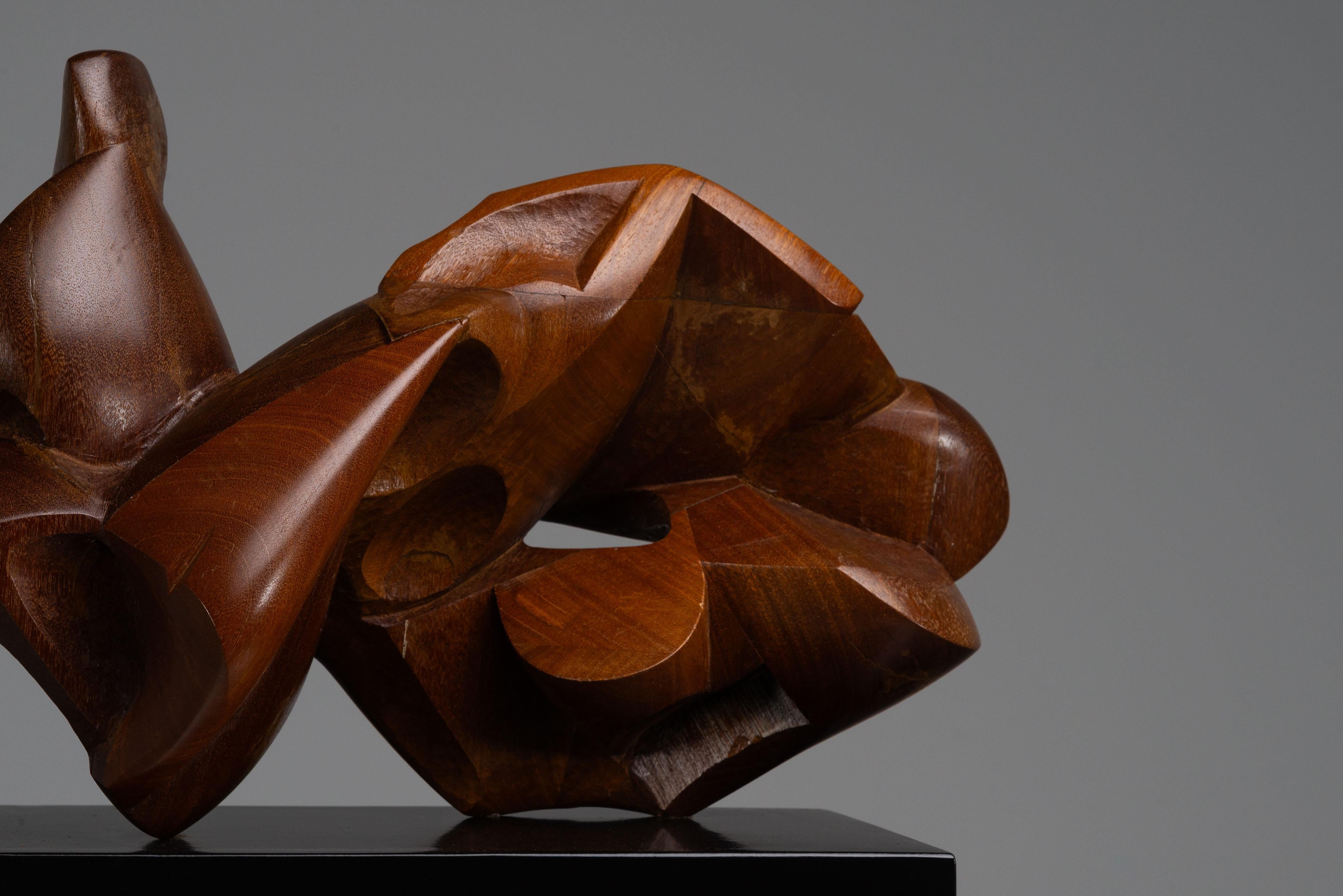 Joaquin Garcia Donaire abstract modern sculpture Spain 1960 For Sale 6