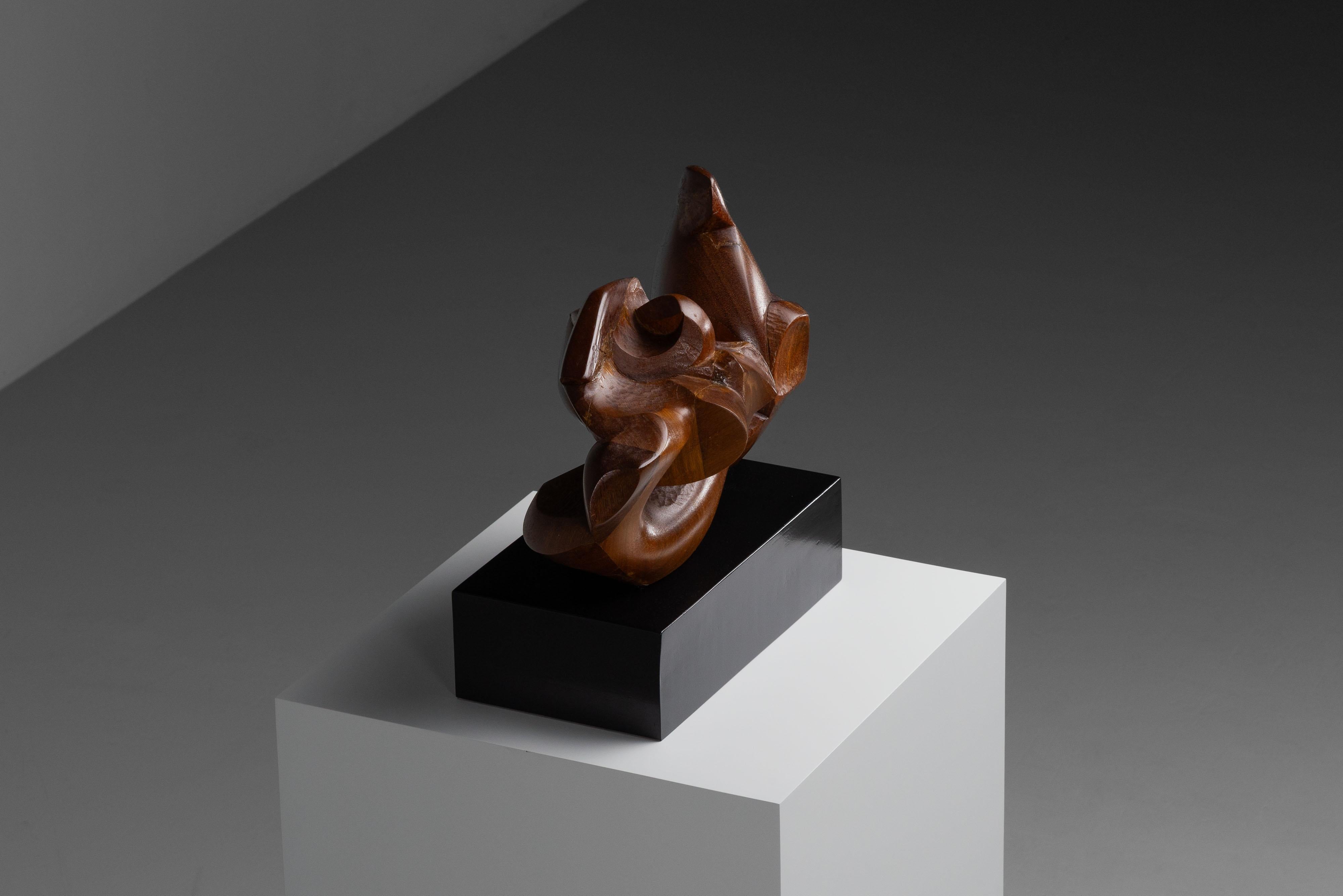 Joaquin Garcia Donaire abstract modern sculpture Spain 1960 For Sale 2