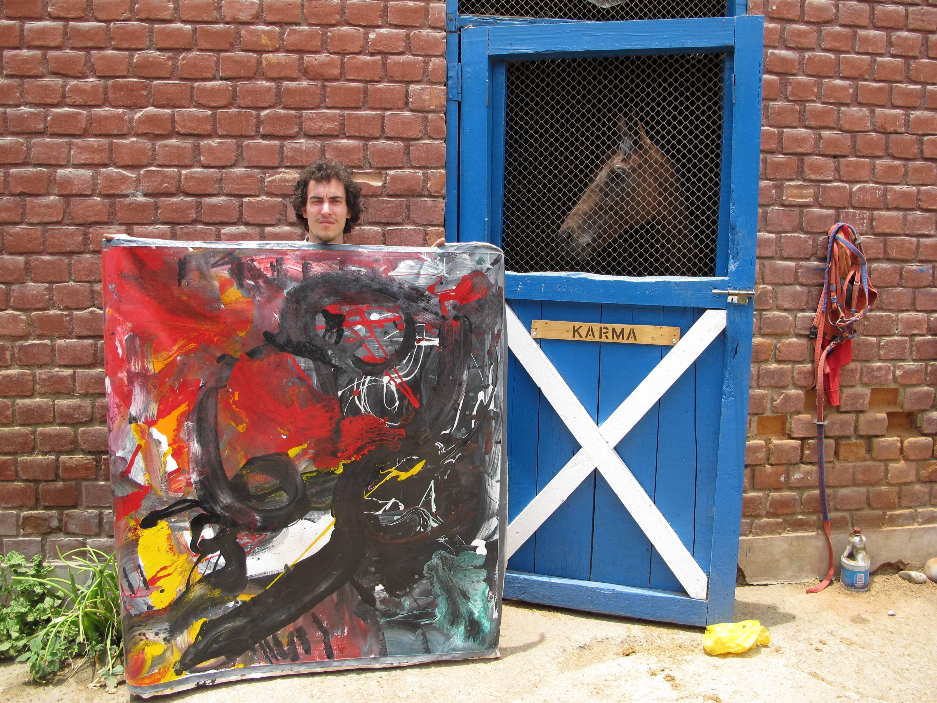 Karma (paintings for race horses) suite For Sale 1