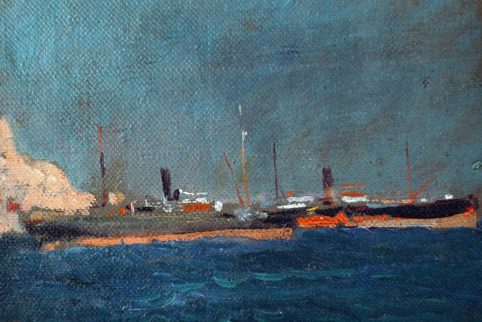 Puerto de Jávea - Painting Impressionismo di Joaquín Sorolla y Bastida
