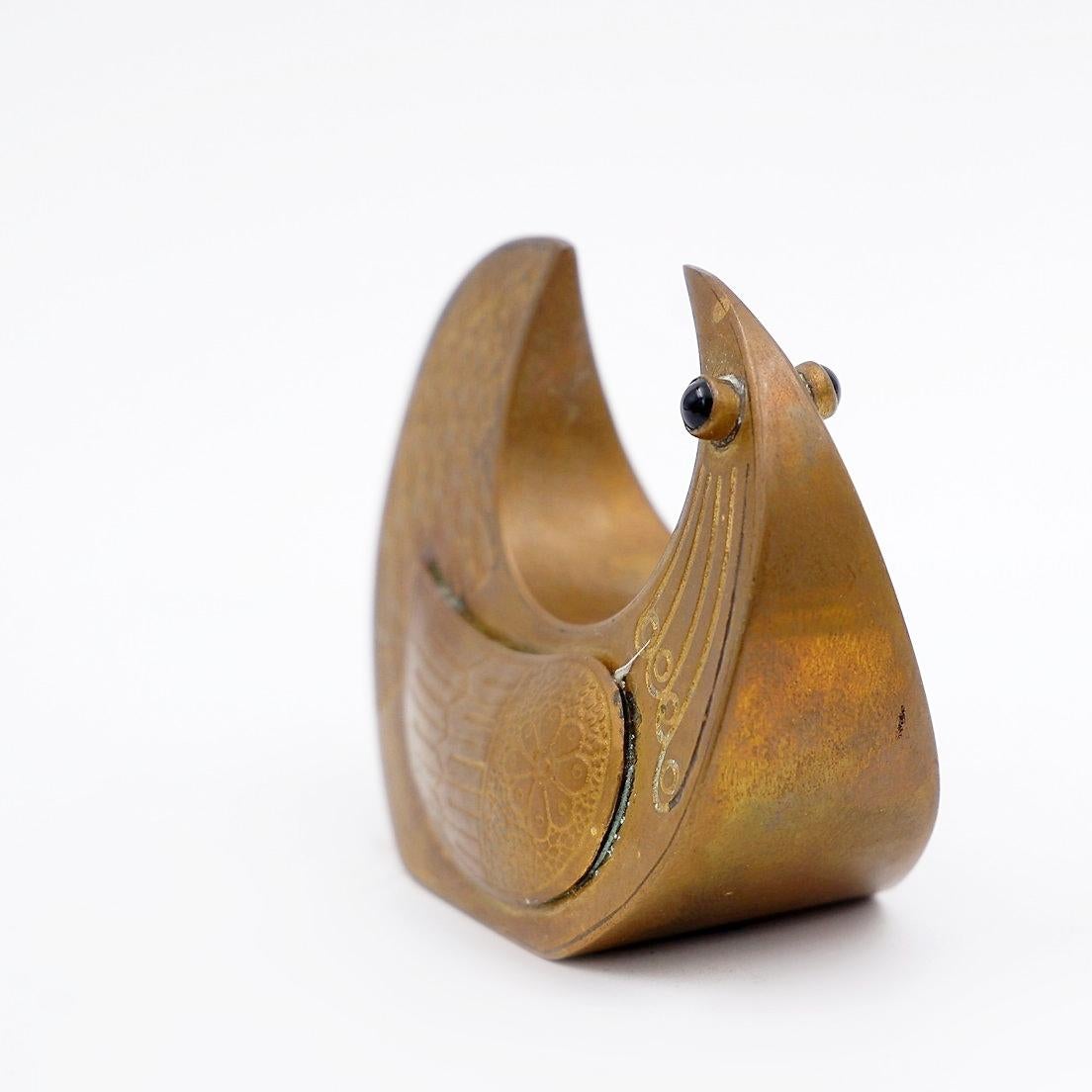 Scultura MCM a forma di uccello di Joaquin Taller Tinta Ecuador - Anni '60 In condizioni buone in vendita a Linkebeek, BE