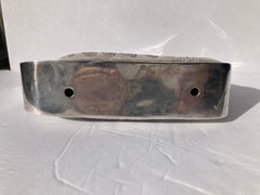 Joaquin Tinta Taller Ecuador Silver Plate  Bird Sculpture with Onyx Eyes, Marked