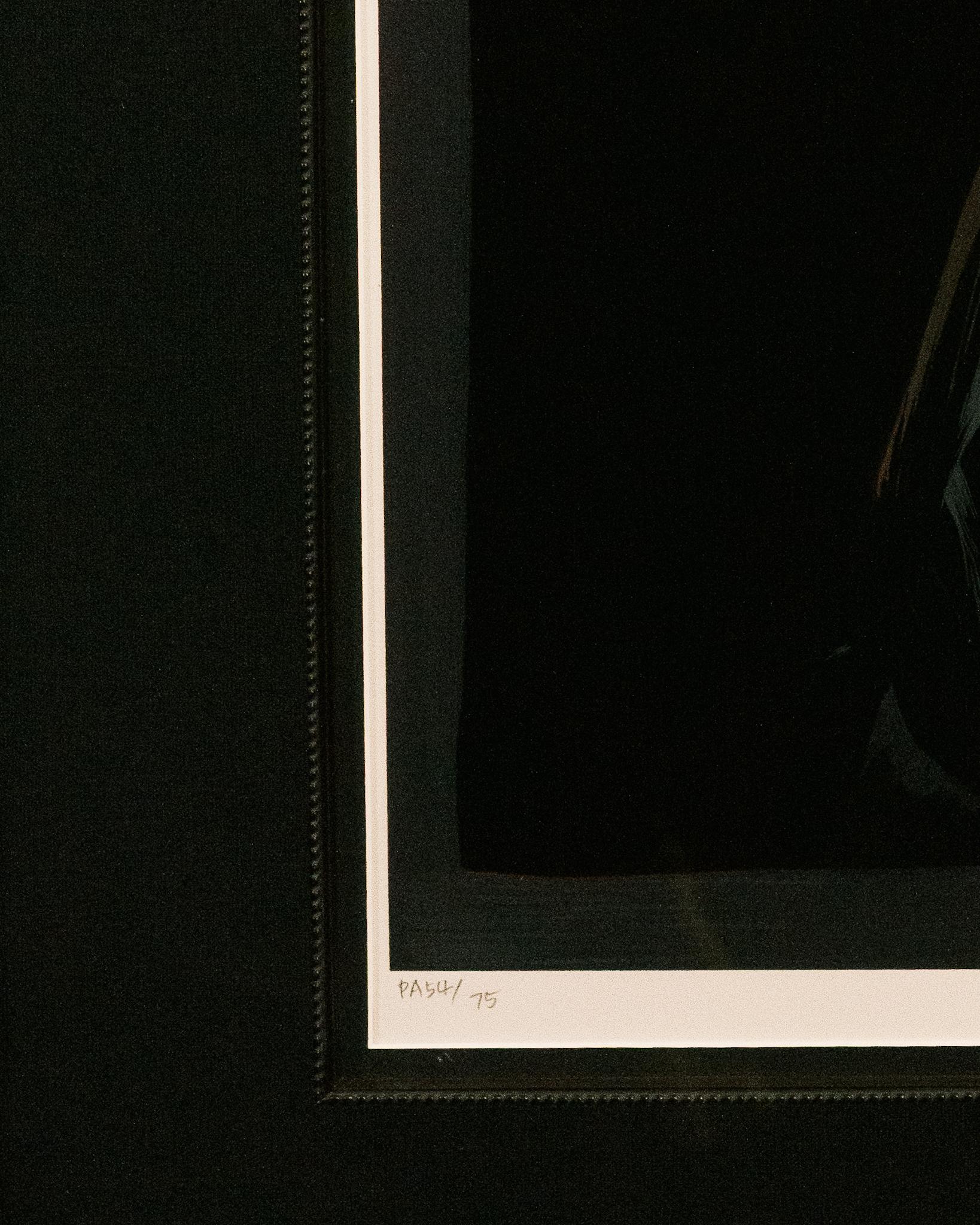 Portrait of Baroness - Black Figurative Print by Joaquin Torrents Llado