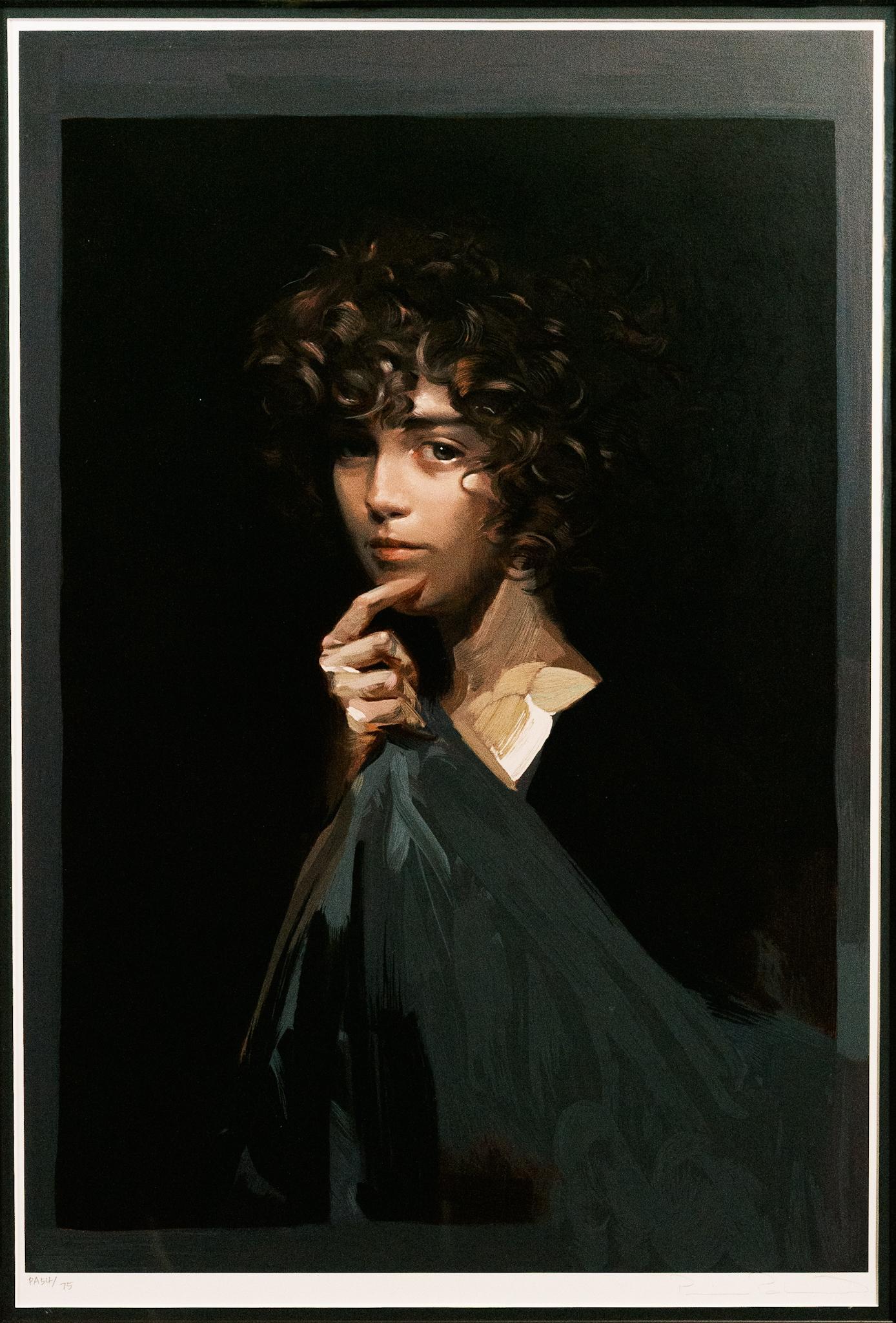 Joaquin Torrents Llado Figurative Print - Portrait of Baroness