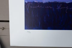 "Reflektierender Teich mit Lilienpads" Buntes energetisches Wasser Sonnenlicht Blau Magenta