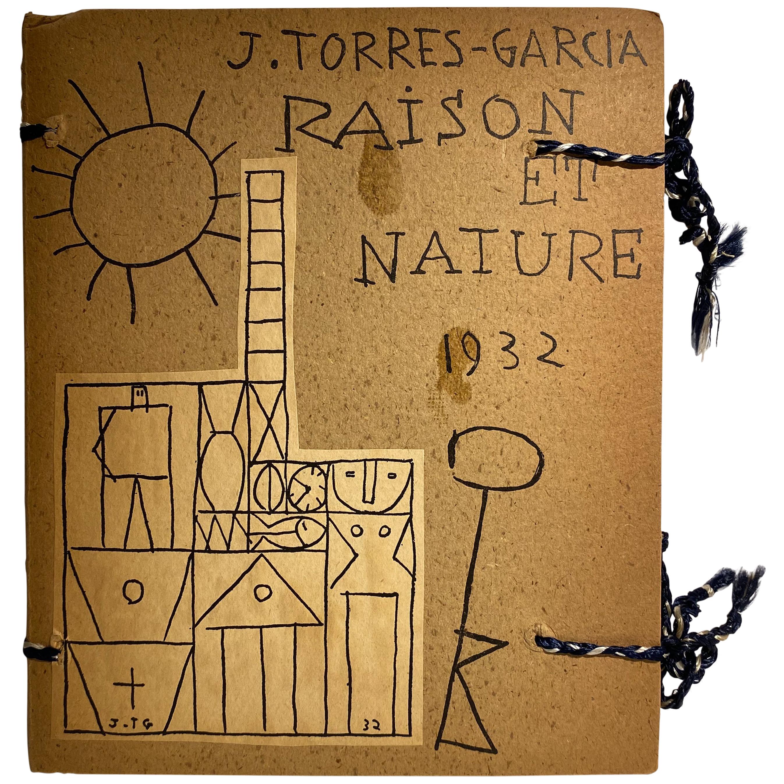 Joaquin Torres-Garcia Artist's Book "Raison et Nature"