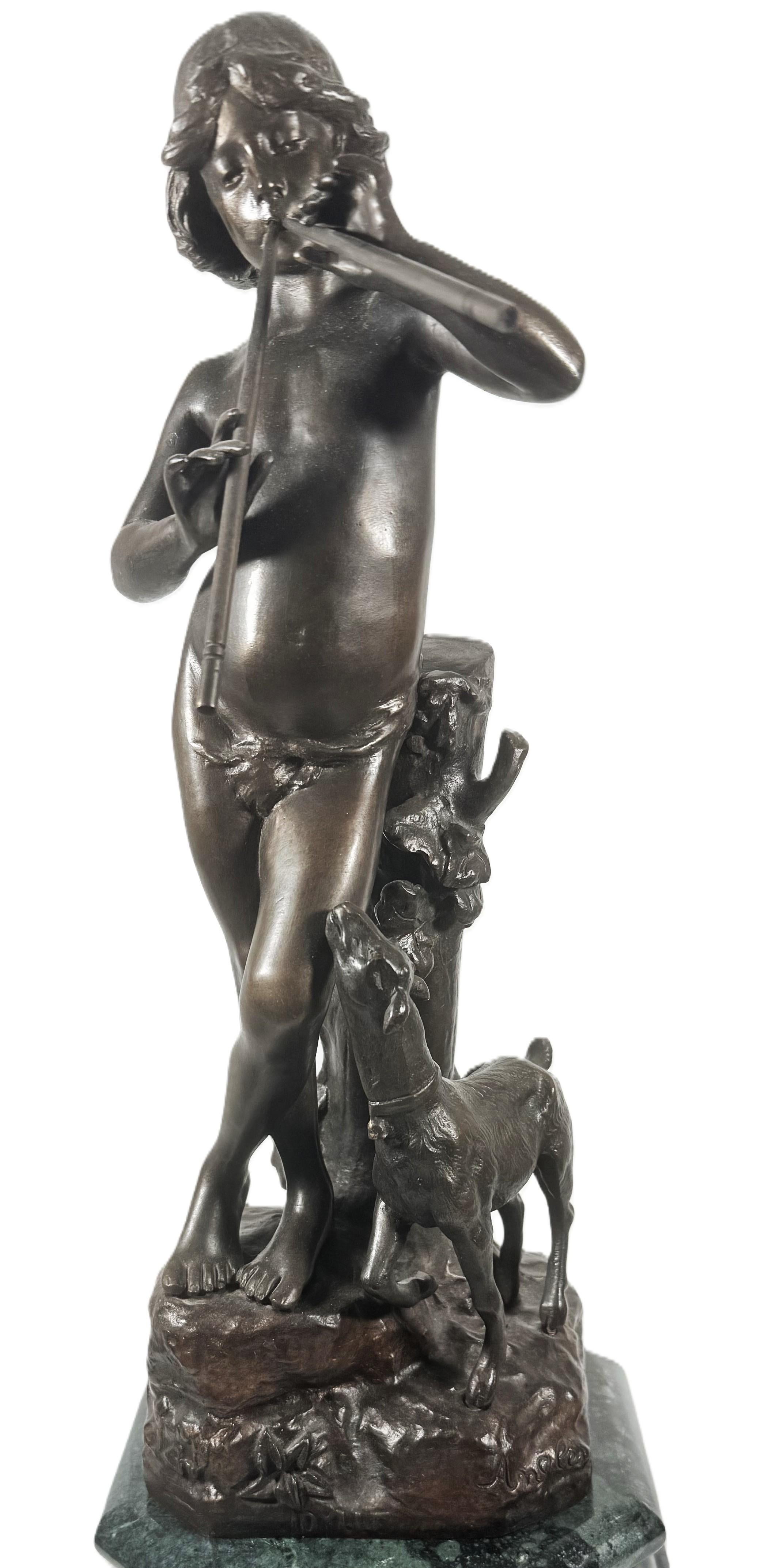 French Art Nouveau bronze JOAQUÍN ANGLÉS CAÑÉ For Sale 2