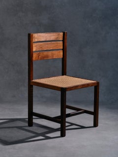 Joaquim Tenreiro, Set of Eight Bloch Dining Chairs, 1966s, Brazil, Rosewood