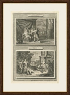 Giobbe viene a sapere delle sue perdite e riceve la visita dei suoi amici, Mortier, 1700 circa