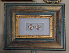 Job Lot of American Folk Art Pictures Plaques Beatles Solid Silver Coin Beatles