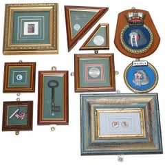 Job Art Lote de cuadros de arte popular americano Placas Beatles Moneda de plata maciza Beatles