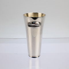 Jocelyn Burton Sterling Silver Tapered Tumbler or Mug with Cowrie Shell