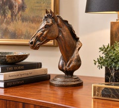 Jocelyn Russell – Sergeant Reckless Limited Edition Bronze Horse Bust, 2012