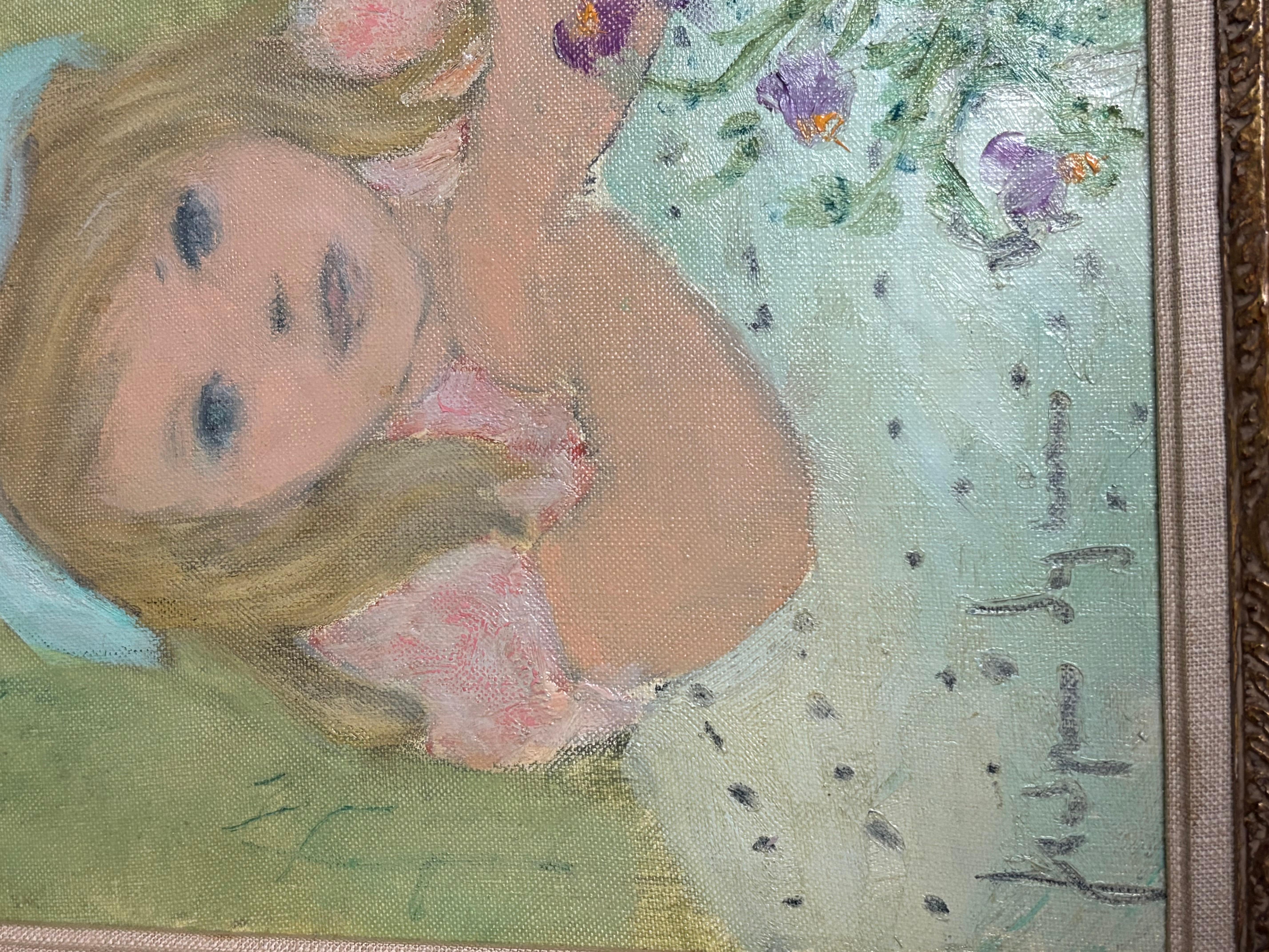 Jocelyne Seguin Ölgemälde auf Leinwand 