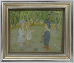 Jocelyne Seguin (1917-1999) French impressionist original oil painting SIGNED