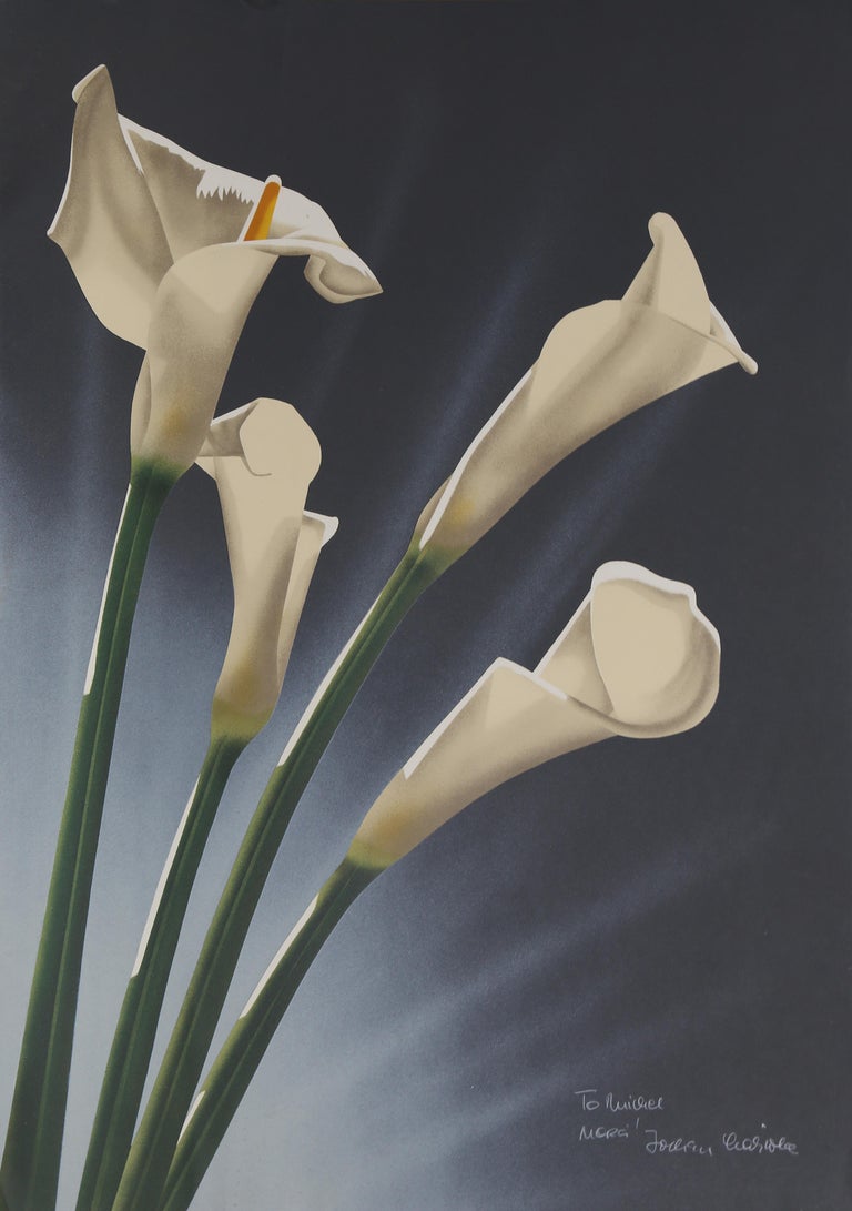 3dRose lsp_49391_1 Callas in Vase Calla Floral Calla Lily Callas Easter Lily Flower Light Switch Cover Calla Lilies 
