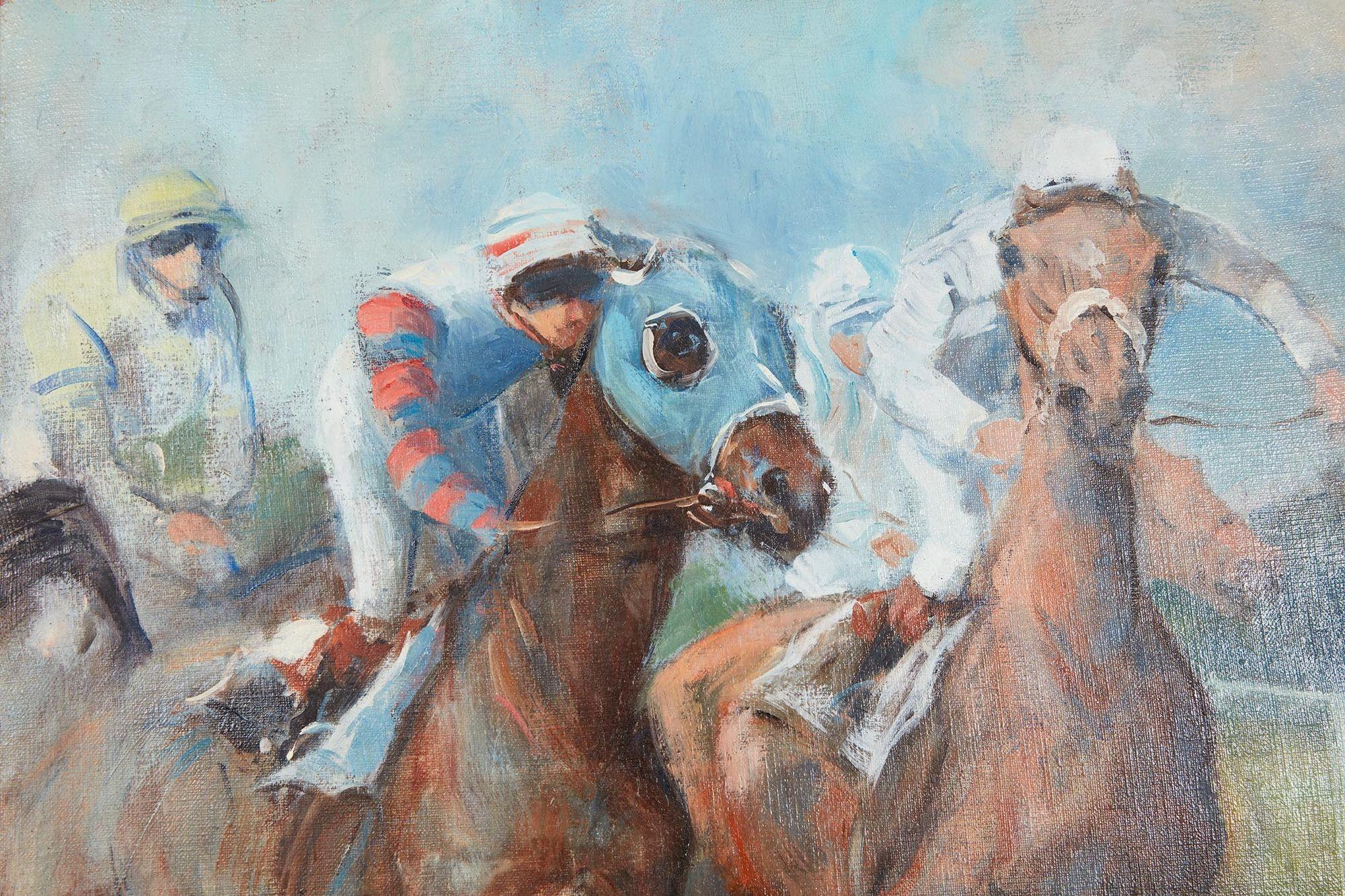 French Jockeying for Position For Sale