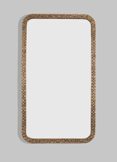 Jodhpur Gold Mirror in Brass, Viya by Vikram Goyal