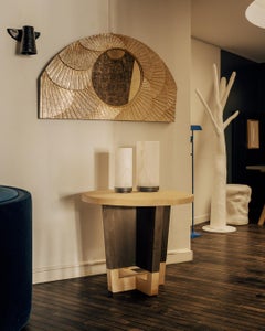 Jodhpur Pedestal Table by Charlotte Besson-Oberlin