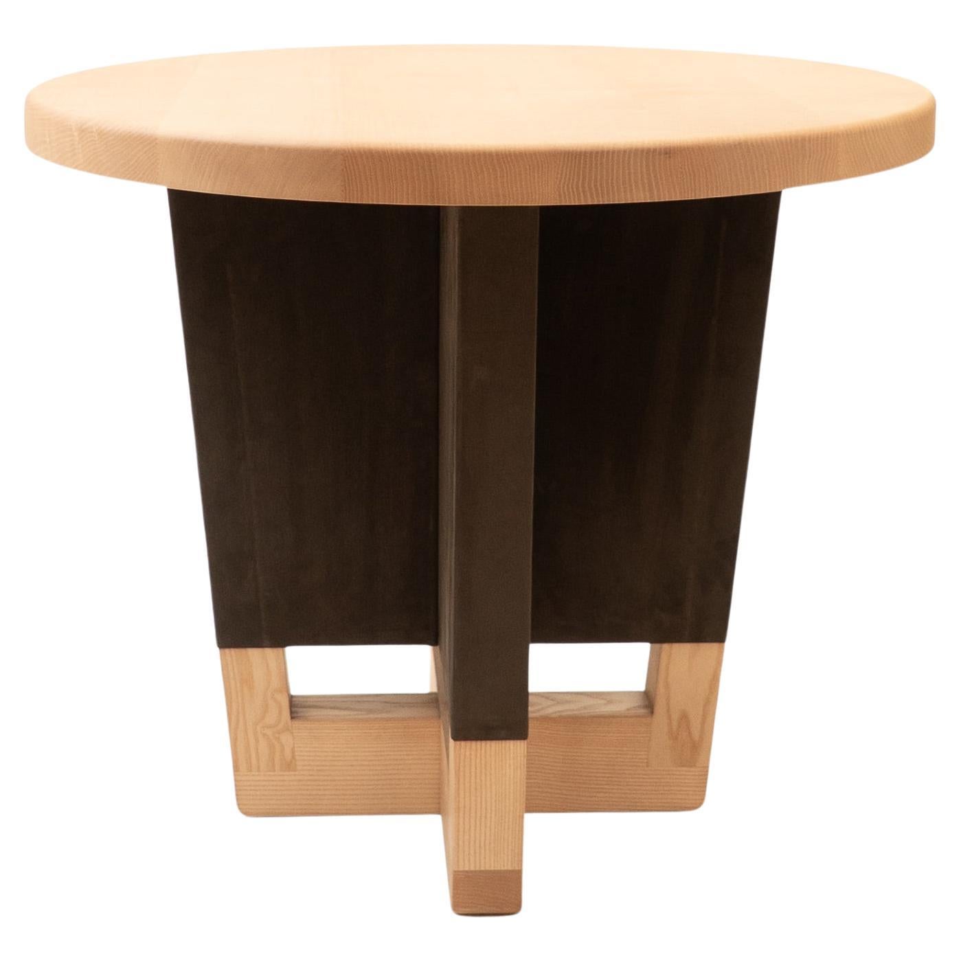 Jodhpur Pedestal Table by Charlotte Besson-Oberlin For Sale
