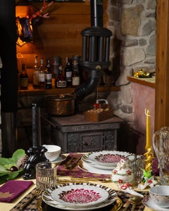 Jodhpur Porcelain Salad Plate - 21cm