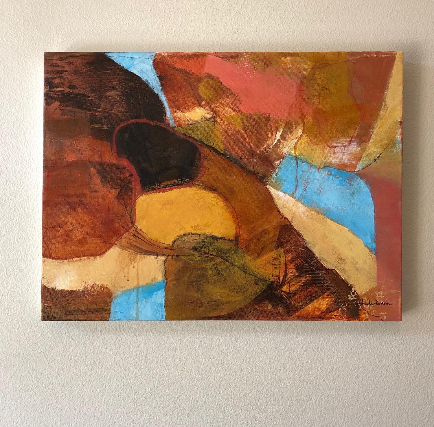 Spelunking, Abstract Painting For Sale 1