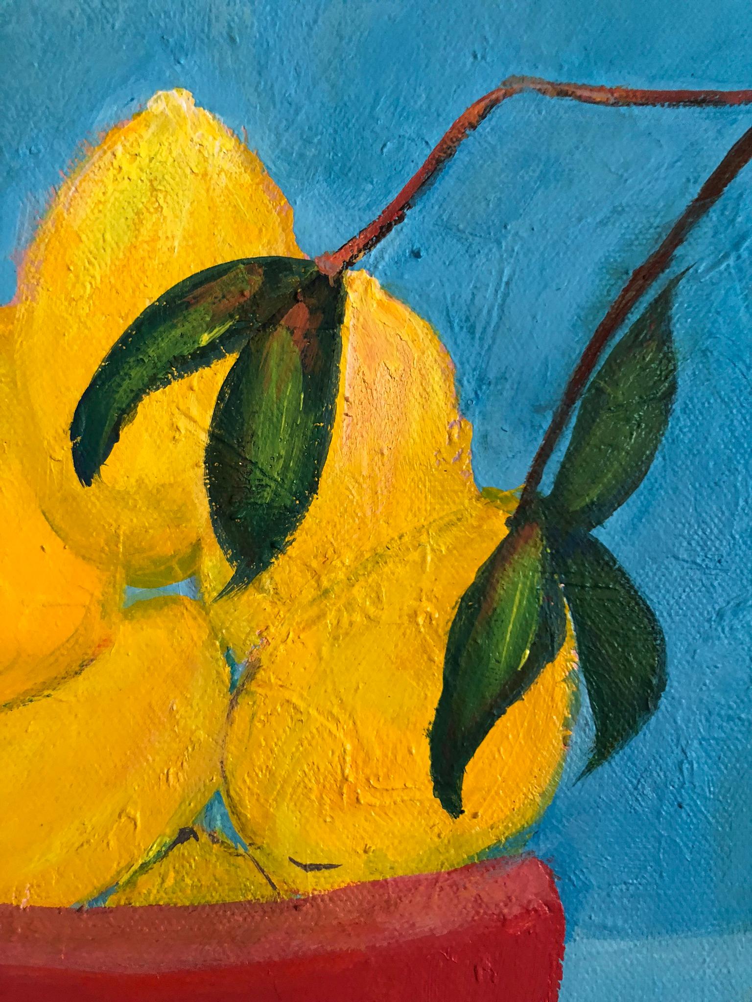 lemon painting easy