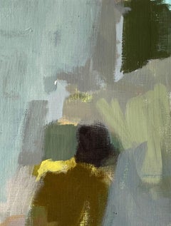 Rachael, peinture abstraite figurative contemporaine 12 x 16 in.
