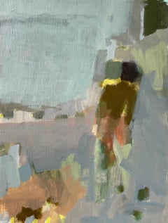 Rachael, Contemporary Abstract Figurative Painting 12 x 16 in.